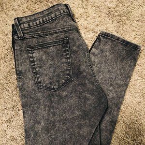 Womens Jeans Just Black Denim, Size 31